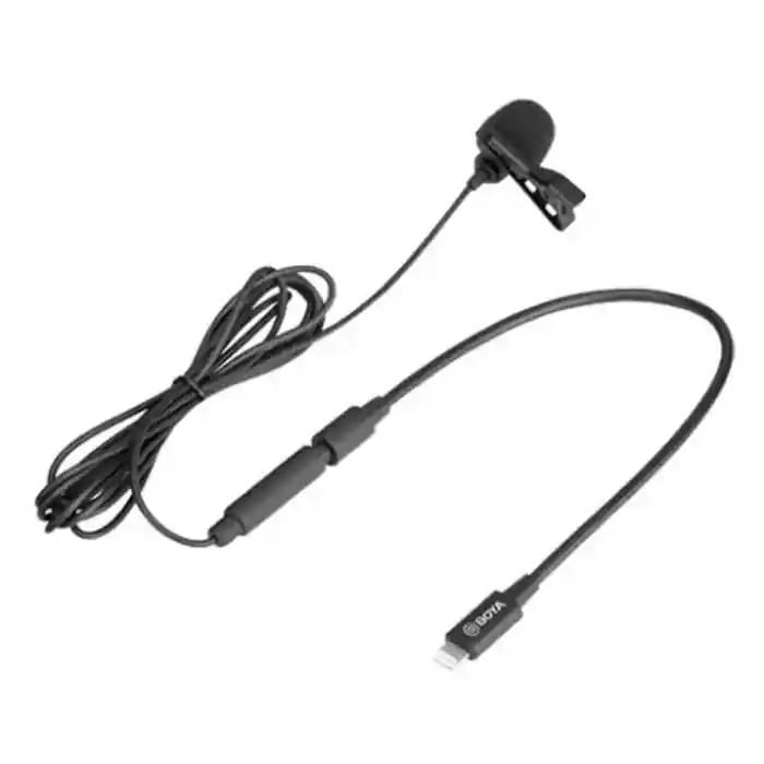 Boya BY-M2 Clip-on Lavalier Microphone For iOS